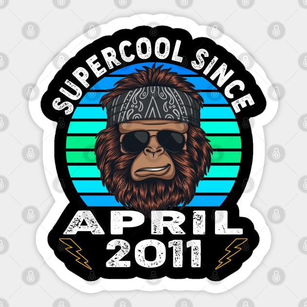 Supercool Since April 2011 Sticker by ThanhNga